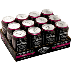 Jack Daniels & Berry 10% vol., 12 x 330ml Dosen EINWEG