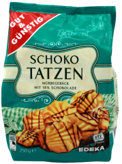 Gut & Günstig Schokotatzen, 12 x 250g Packungen