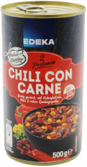Edeka Chili Con Carne, 3 x 500g Dosen