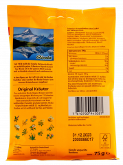 Ricola Schweizer Kräuterbonbon ohne Zucker 18 x 75g Tüten