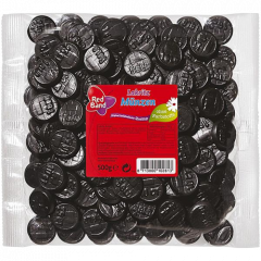 Red Band Lakritz Münzen 12 x 500g Tüten