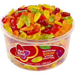 Red Band Fruchtgummi Schuhe 1250g Dose