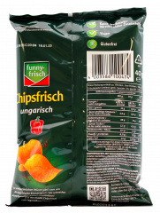 funny-frisch Chipsfrisch ungarisch 12 x 40g Tüten