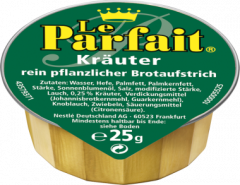 Le Parfait Kräuter Brotaufstrich, 120 x 25g Packungen