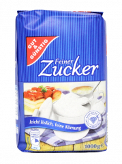 Gut & Günstig feiner Zucker, 5 x 1000g Packungen