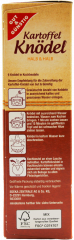 Gut & Günstig Kartoffel-Knödel halb & halb 4 x 200g Packungen