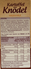 Gut & Günstig Kartoffel-Knödel halb & halb 4 x 200g Packungen
