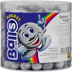 Tri D`Aix Rocket Balls Salmiak Kugeln 1460g Dose