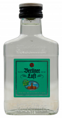 Berliner Luft 18% vol. Klarer Pfefferminzlikör, 12 x 100ml Flaschen