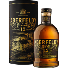 Aberfeldy 12 Years Single Highland Malt Whisky 40% vol., 700ml Flasche