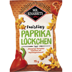 Mr.Knabbits Paprika Löckchen, 14 x 75g Tüten