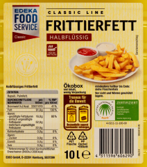 Classic Line Frittierfett halbflüssig, 1 x 10l PET Flasche
