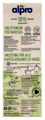Alpro Sojadrink Barista, 8 x 1000 ml Packungen