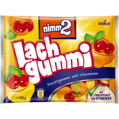 nimm 2 Lachgummi 18 x 200g Tüten