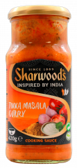 Sharwoods Tikka Masala Curry Sauce, 6 x 420g Gläser