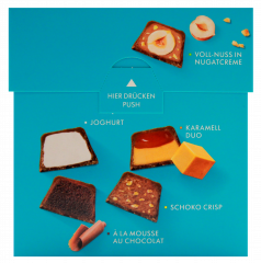 Ritter Sport Schokowürfel Lass dich Feiern 4 x 176g Schachteln
