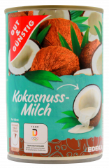 Gut & Günstig Kokosnussmilch 6 x 400 ml Dosen