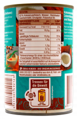Gut & Günstig Kokosnussmilch 6 x 400 ml Dosen