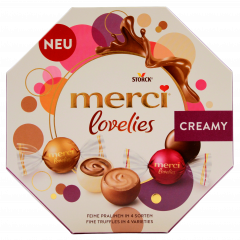 Merci Lovelies Creamy, 7 x 185g Packungen