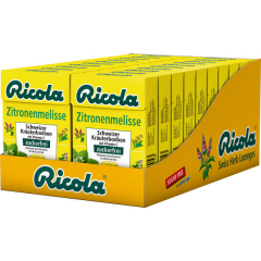 Ricola Zitronenmelisse ohne Zucker 20 x 50g Boxen
