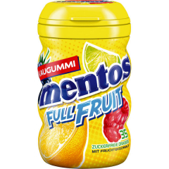 Mentos Gum Full Fruit ohne Zucker 6 x 35er Dosen