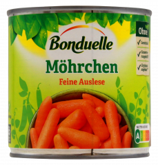 Bonduelle Möhrchen Feine Auslese 6 x 265g Dosen
