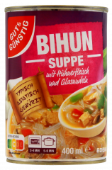 Gut & Günstig Bihunsuppe 6 x 400ml Dosen