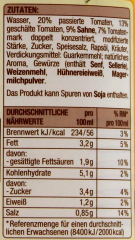 Gut & Günstig Tomatencremesuppe 6 x 400ml Dosen
