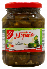Gut & Günstig Jalapeno in Scheiben 6 x 190g Gläser