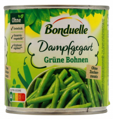 Bonduelle Grüne Bohnen dampfgegart 6 x 220g Dosen
