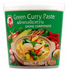 Cock Curry Paste grün 6 x 400g Becher