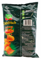 funny-frisch Chipsfrisch Peperoni 5 x 150g Tüten